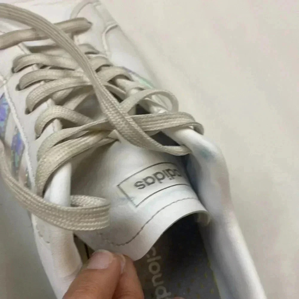 Adidas grand court holographic sneakers - Picture 8 of 12